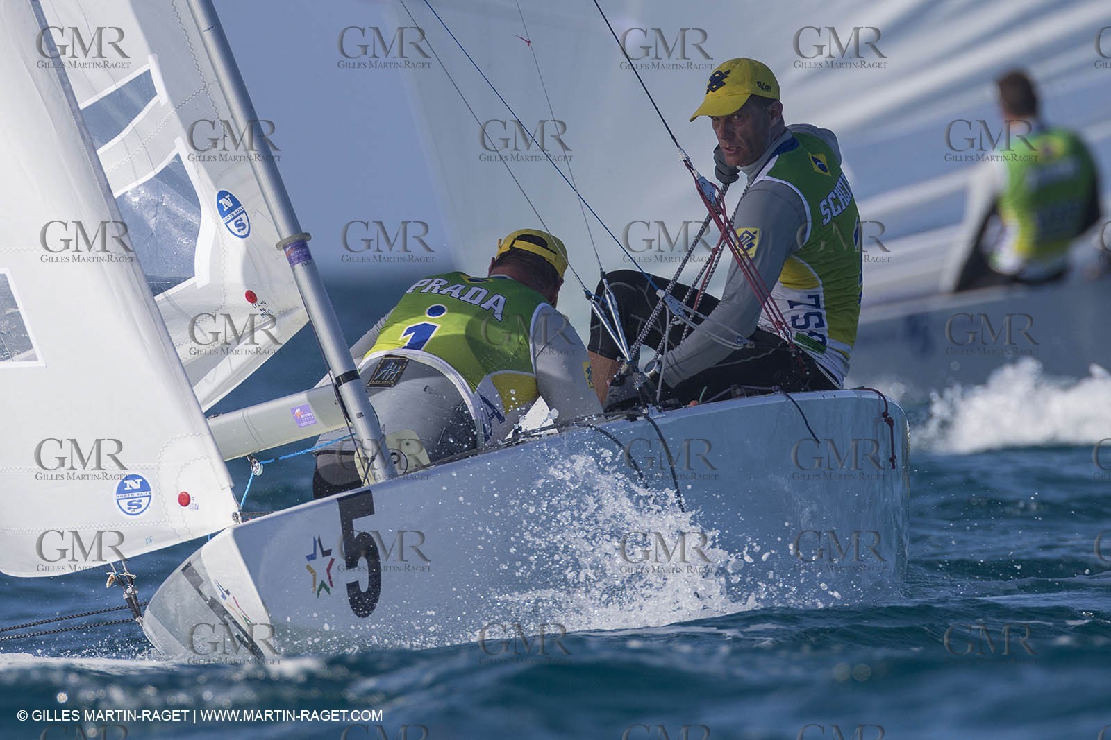 03 12 2014, Nassau (Bahamas), Star Sailors Leage 2014, Day 2, Robert Scheidt; Bruno Prada