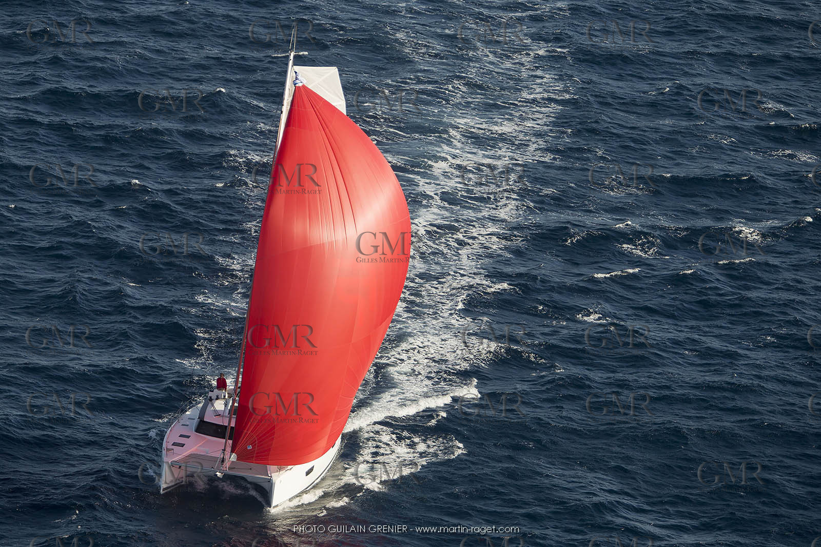 Saona 47 - Fountaine Pajot - shooting helico - 7 6 2017 - Photo Guilain Grenier