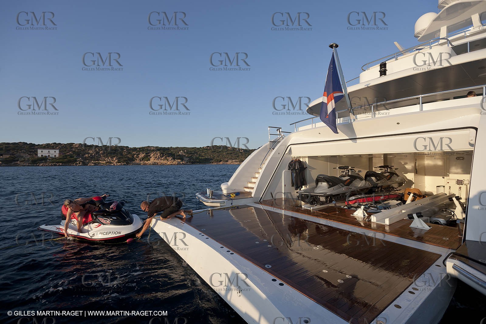 18 08 2011 - La Maddalena (ITA, Sardinia) - Motor yacht Inception