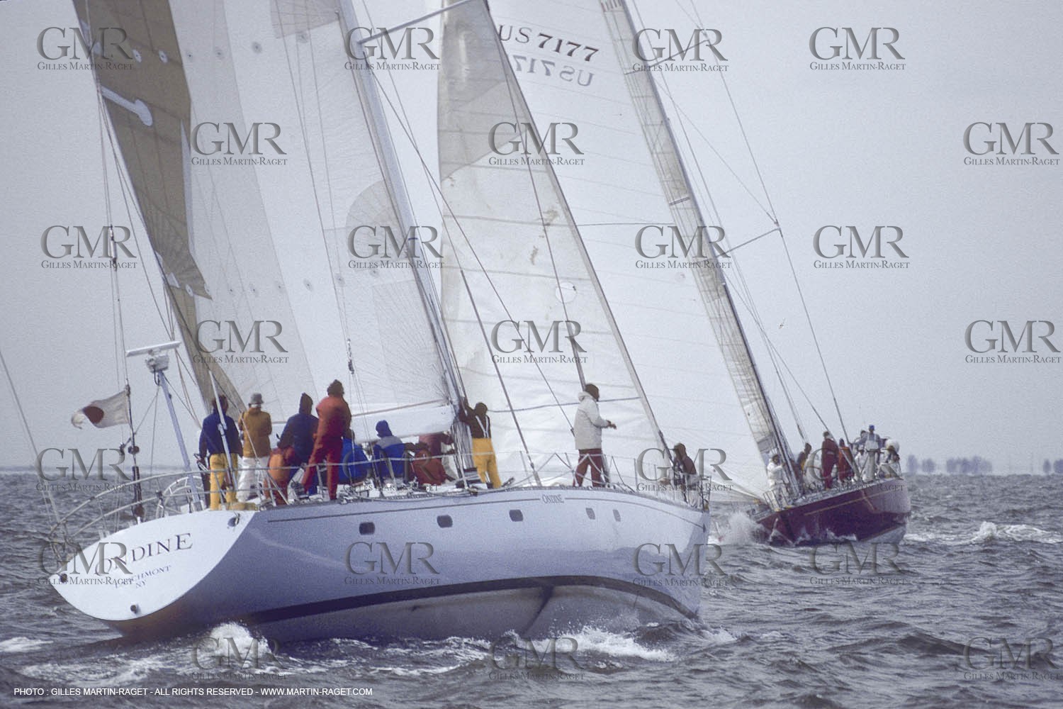 Sailing, yacht Racing, SORC 1981, Miami (FL), Onboard Lady B
