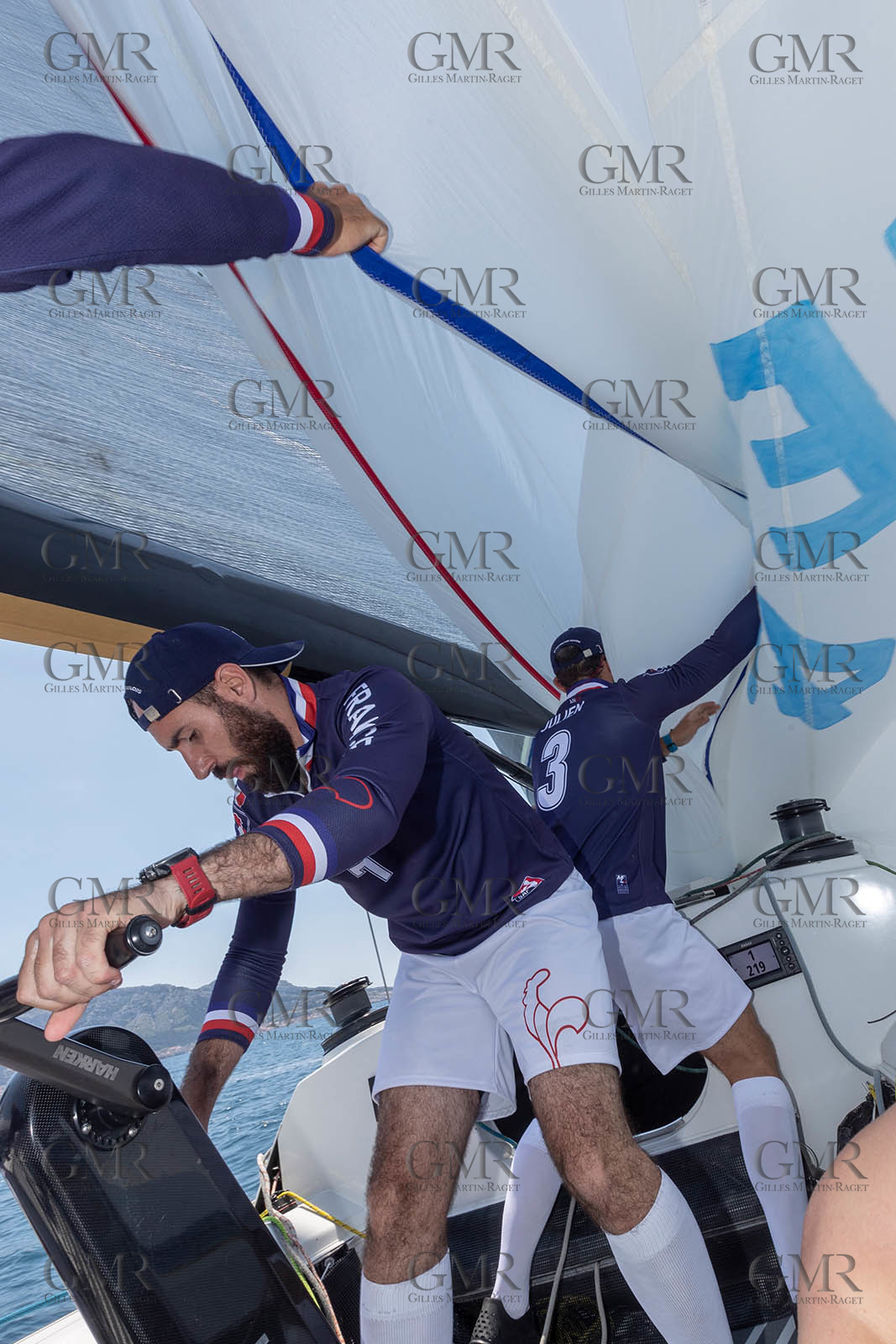 07 06 2021, Marseille (FRA,13), SSL Team France, Entraînement à bord de Tonerre de Glenn
