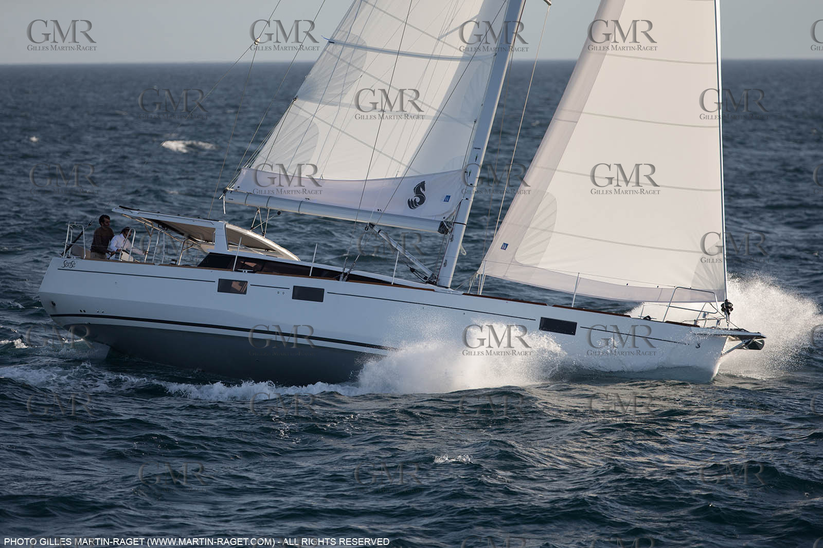 27 08 2016, Camaret-sur-mer (FRA,29), Chantier Bénéteau, Sense 57