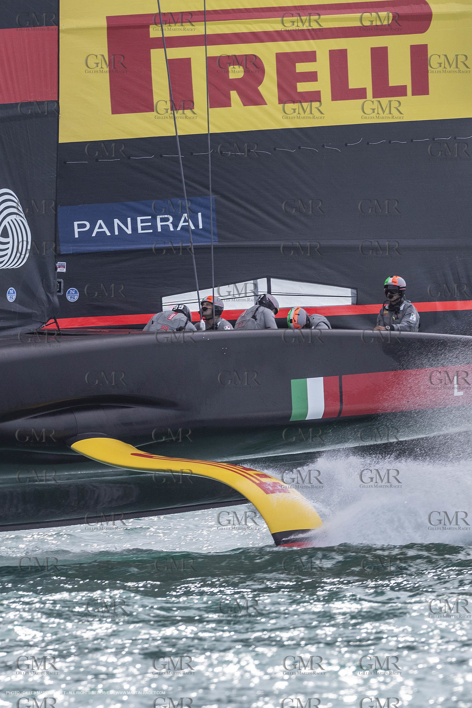 08 12 2020 - Auckland (NZL) - 36th America's Cup - Practice Sessions - Day 1