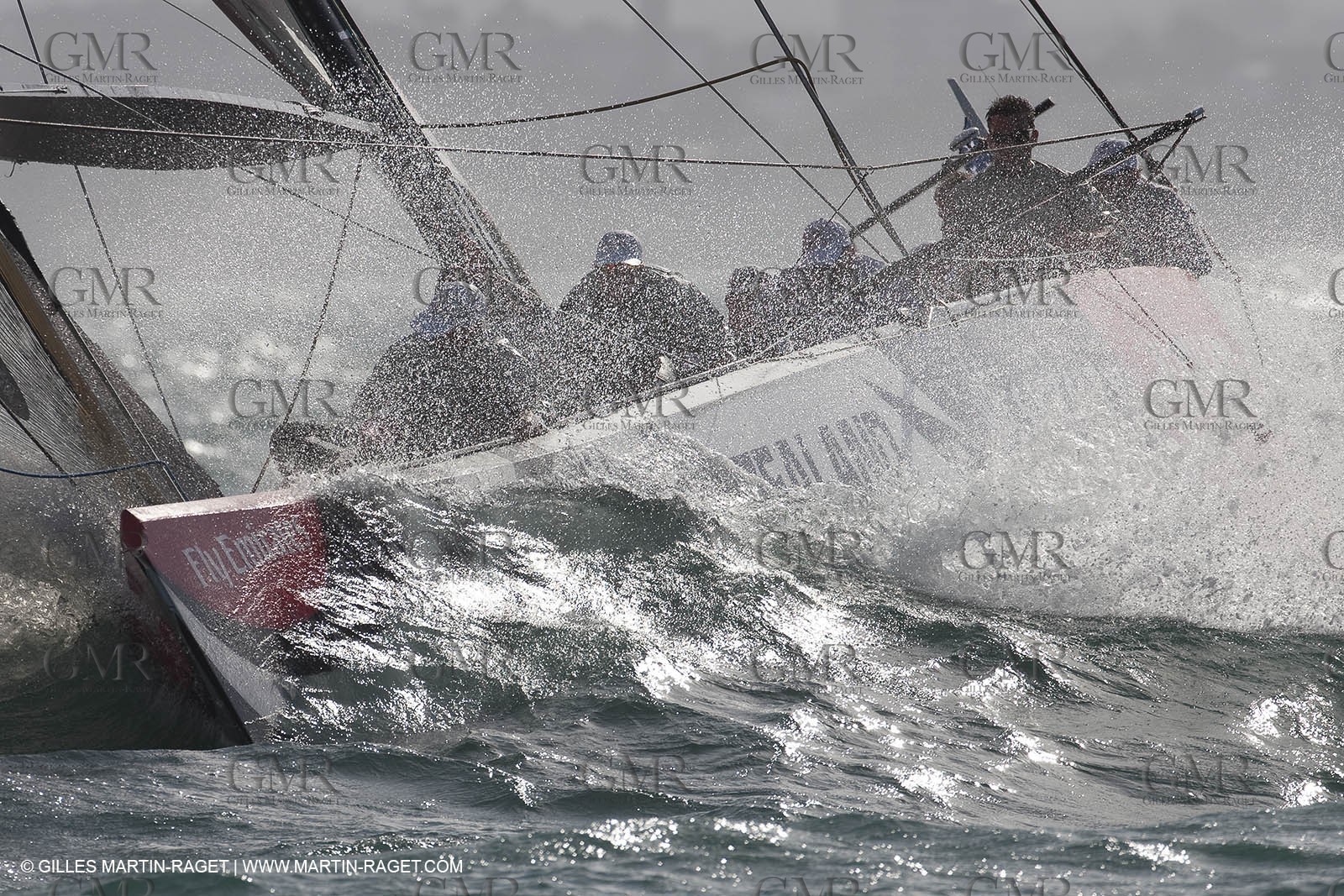 05 02 2009 - Auckland (NZL) -  Louis Vuitton Pacific Series -  Racing Day 4 - Round Robin 2