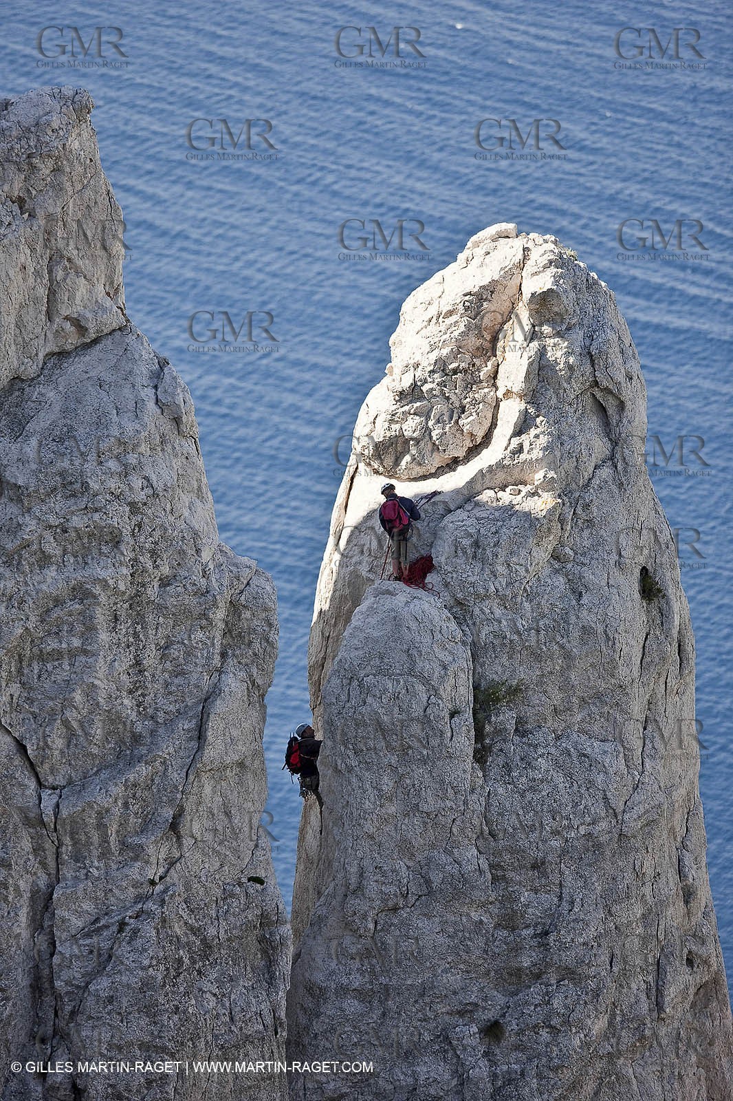 30 04 2009 - Marseille (FRA, 13) - Les Calanques - La Grande Candelle - Arrête de Marseille