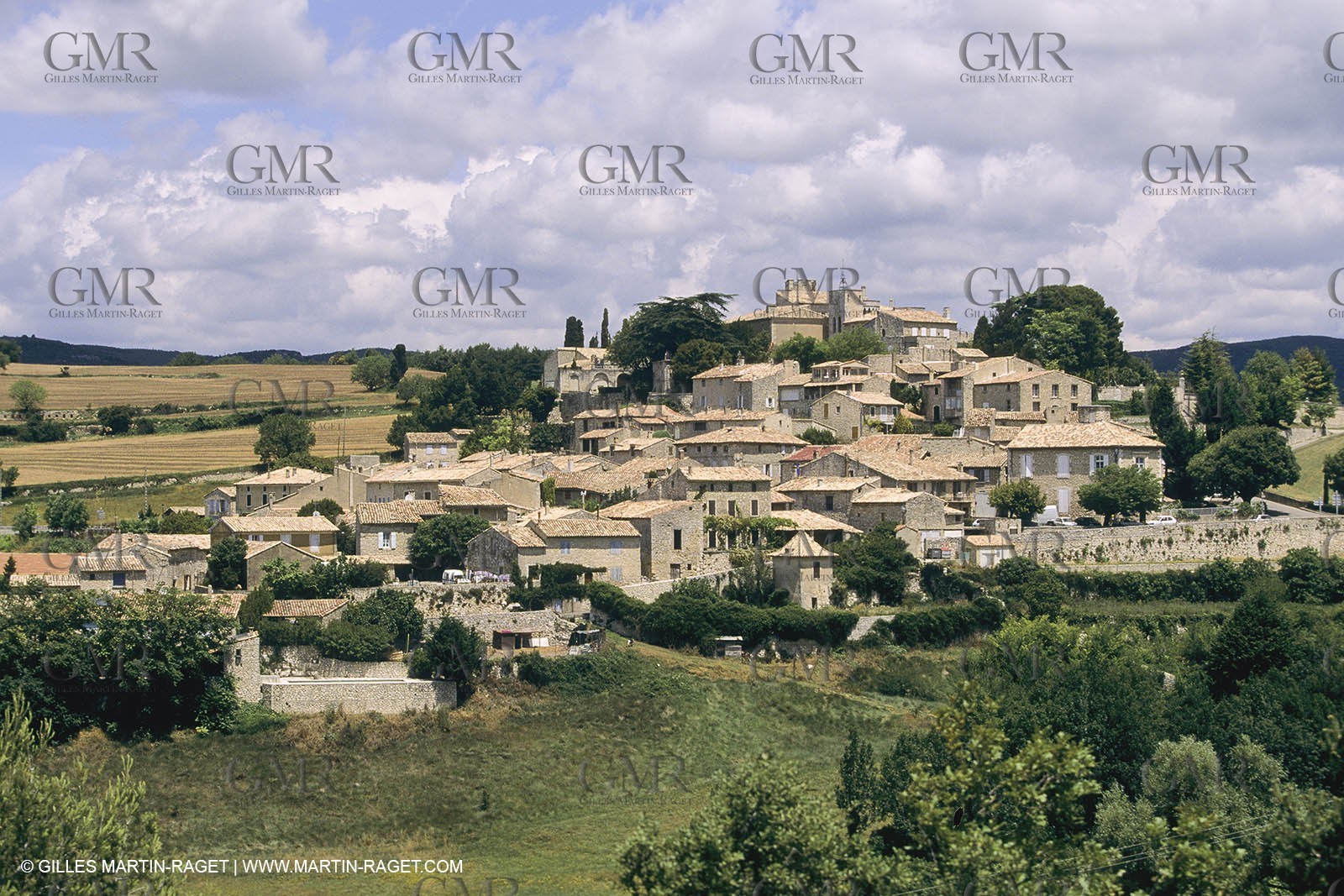 France, Provence, Luberon, Murs