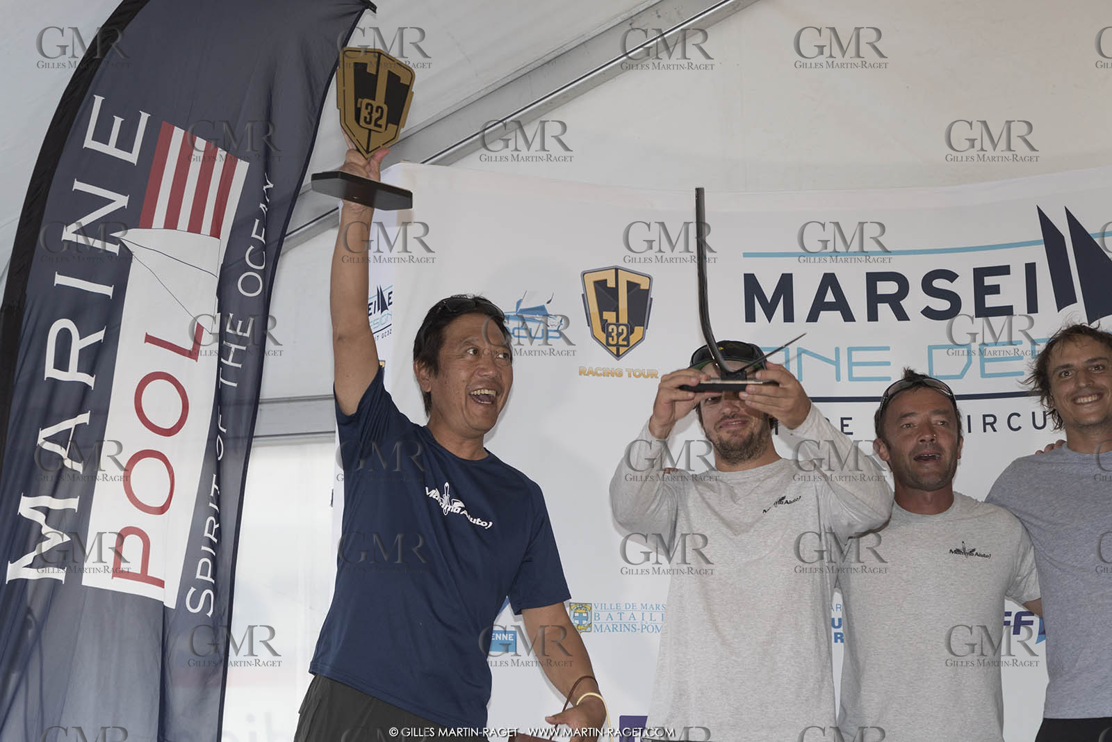 15 10 2017, Marseille (FRA), GC32 Racing Tour 2017, Marseille One Design, Final day, Prizegiving