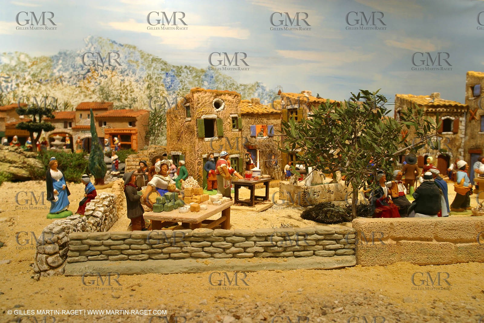 Great crib from les Saintes Maries de la mer (FRA, 13) for Christmas, December 2010