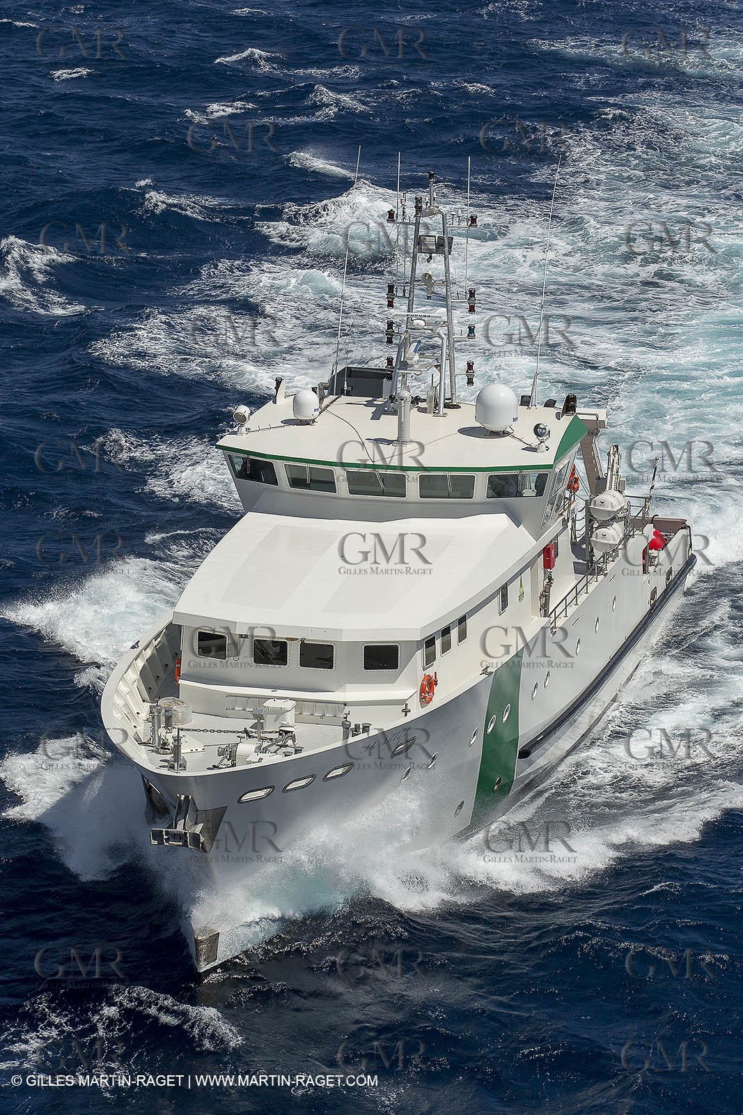 Al Azizi -  H2X boatyard - Oceanographjic research ship - Sea trials off La Ciotat (FRA,13) - 29 07 2014