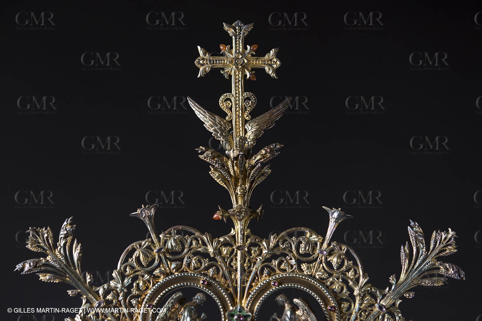 04 02 2013 - Marseille(FRA,13), Notre Dame de la Garde,liturgical silverware