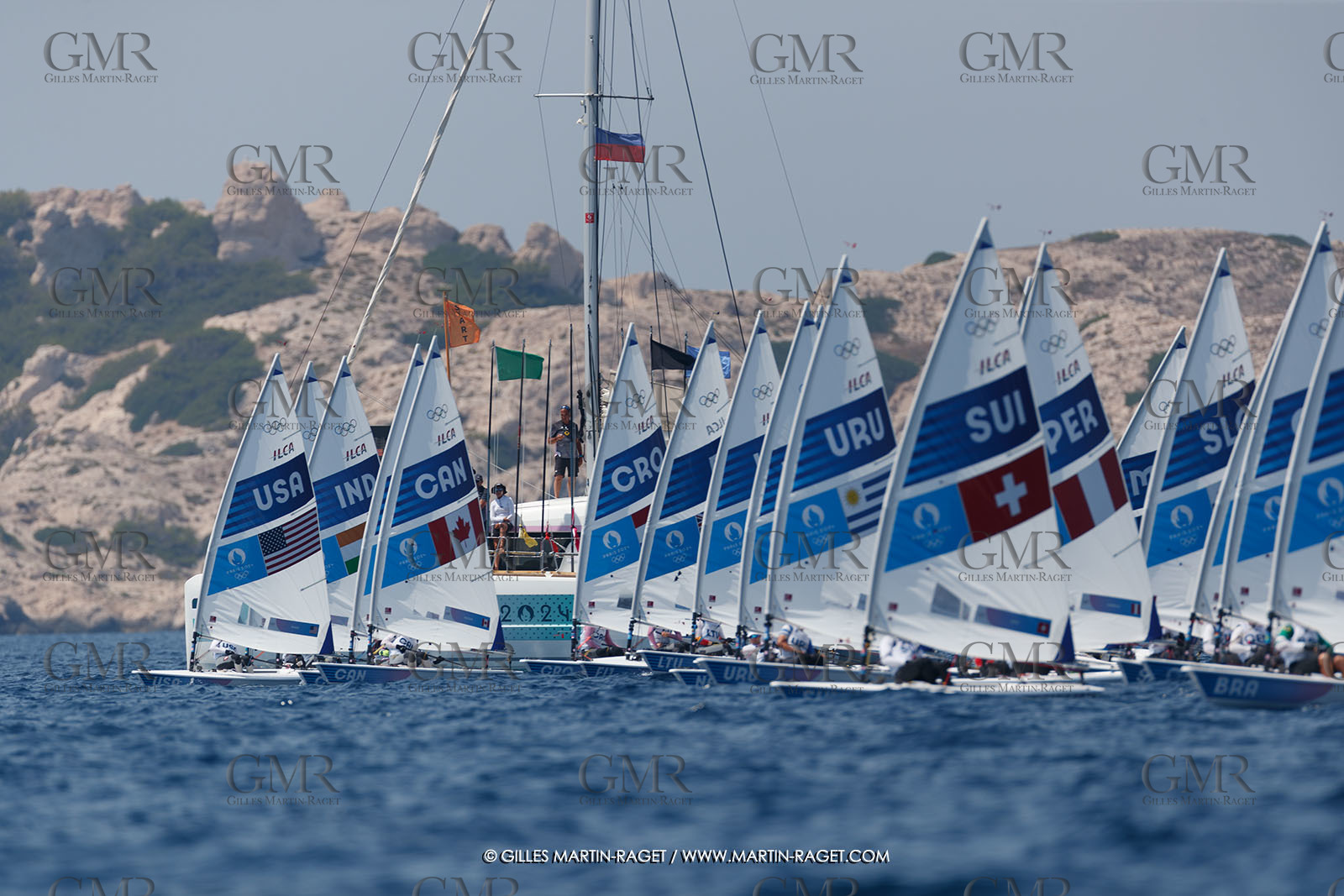 02 08 2024, Marseille (FRA), Paris 2024 Olympic Games, Sailing, Race Day 5,