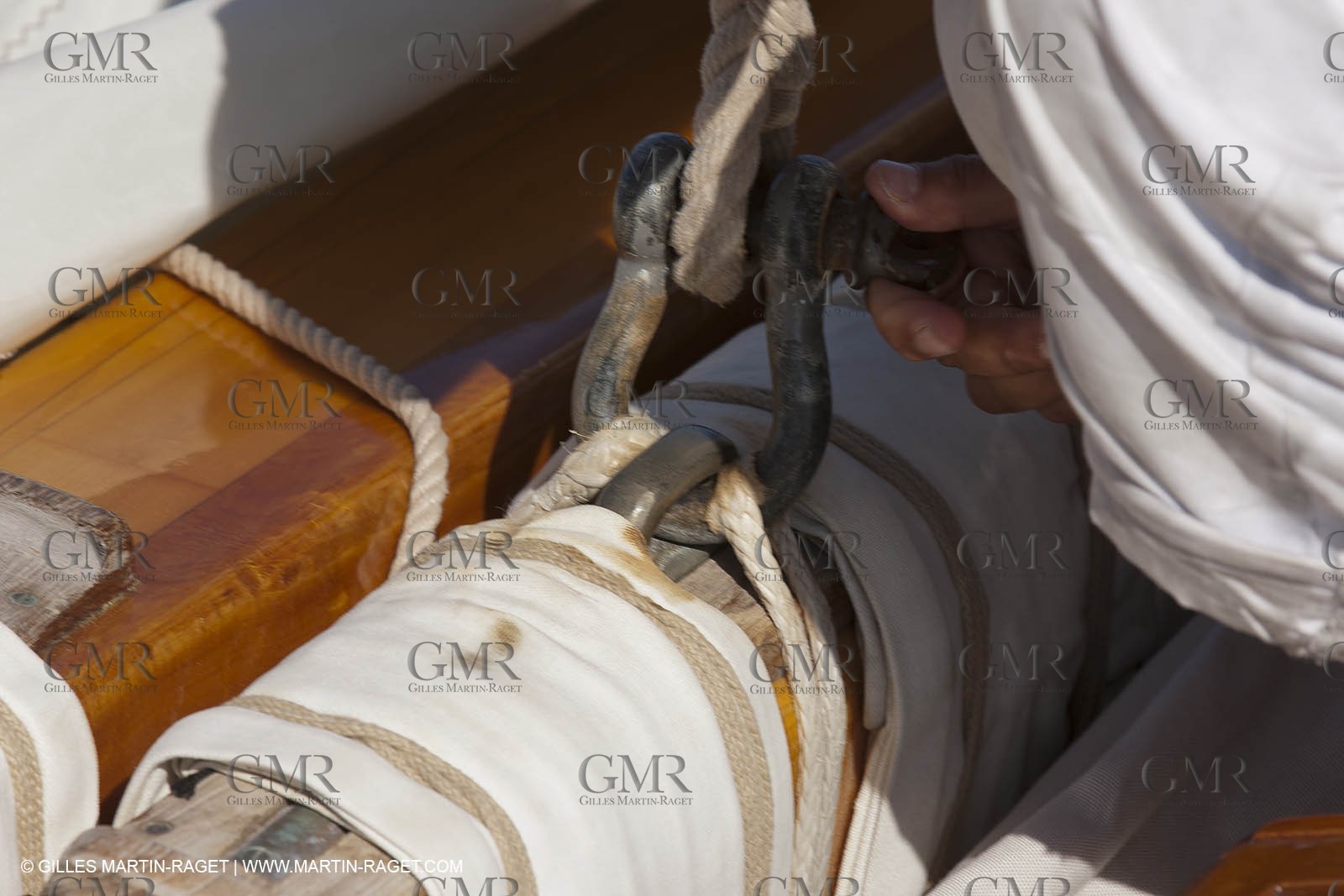 01 10 2011 - Saint Tropez (FRA,13) - Voiles de Saint Tropez 2011 - Classic Yachts - Day 5 - Onboard Mariquita