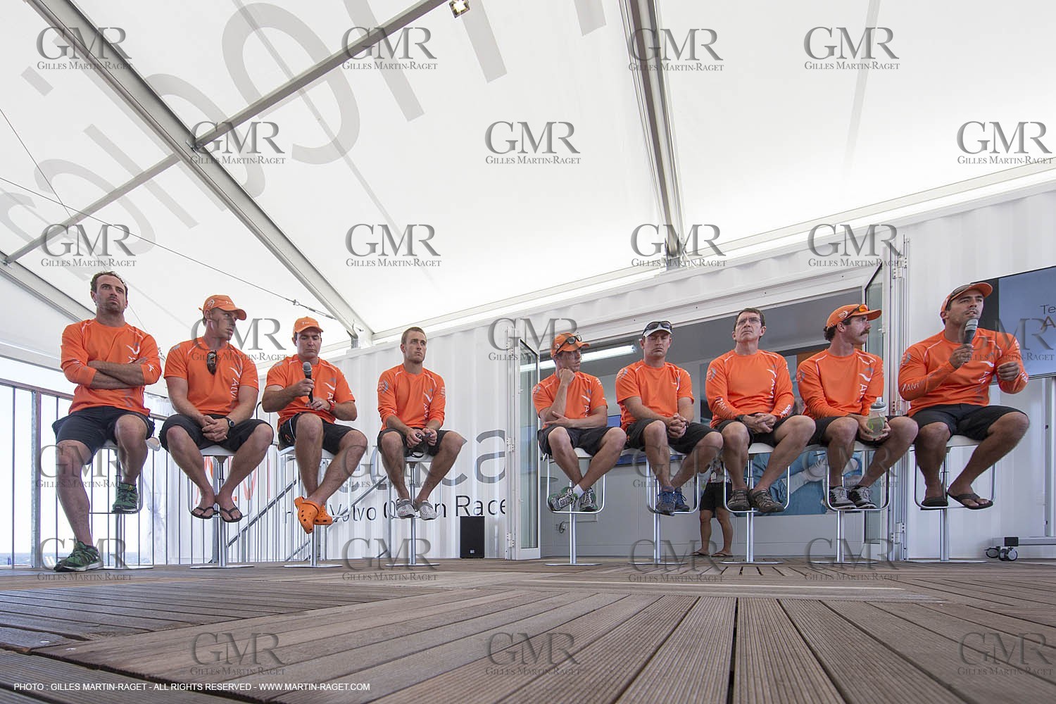 08 10 2014, Alicante (ESP), Volvo Ocean Race 2014-15, Team Alvimedica