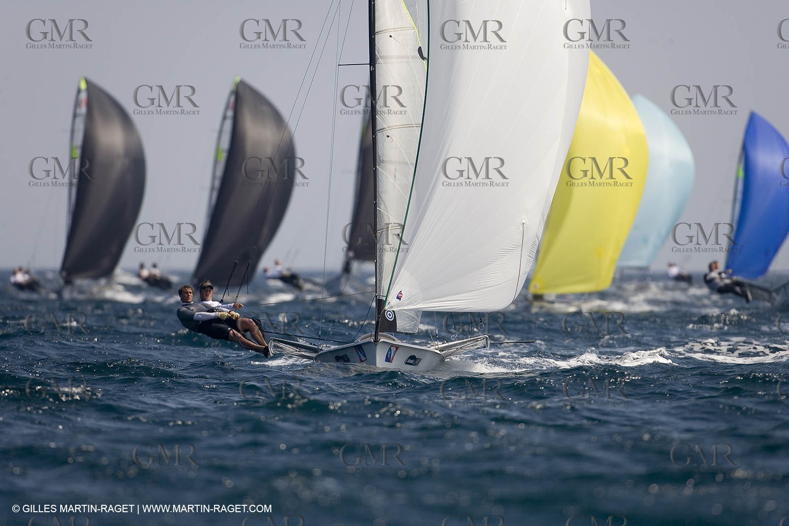 27 04 2007 - Semaine Olympique Française 2007 - Hyères - Jour 6 - Medal Race