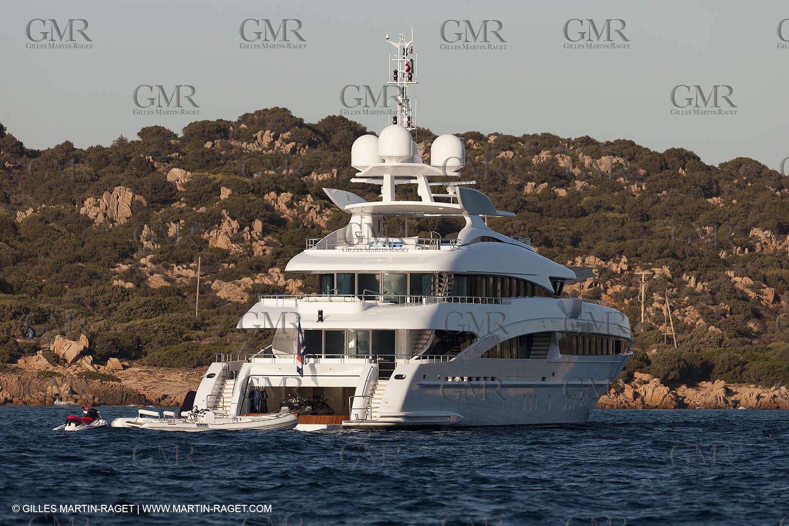 18 08 2011 - La Maddalena (ITA, Sardinia) - Motor yacht Inception