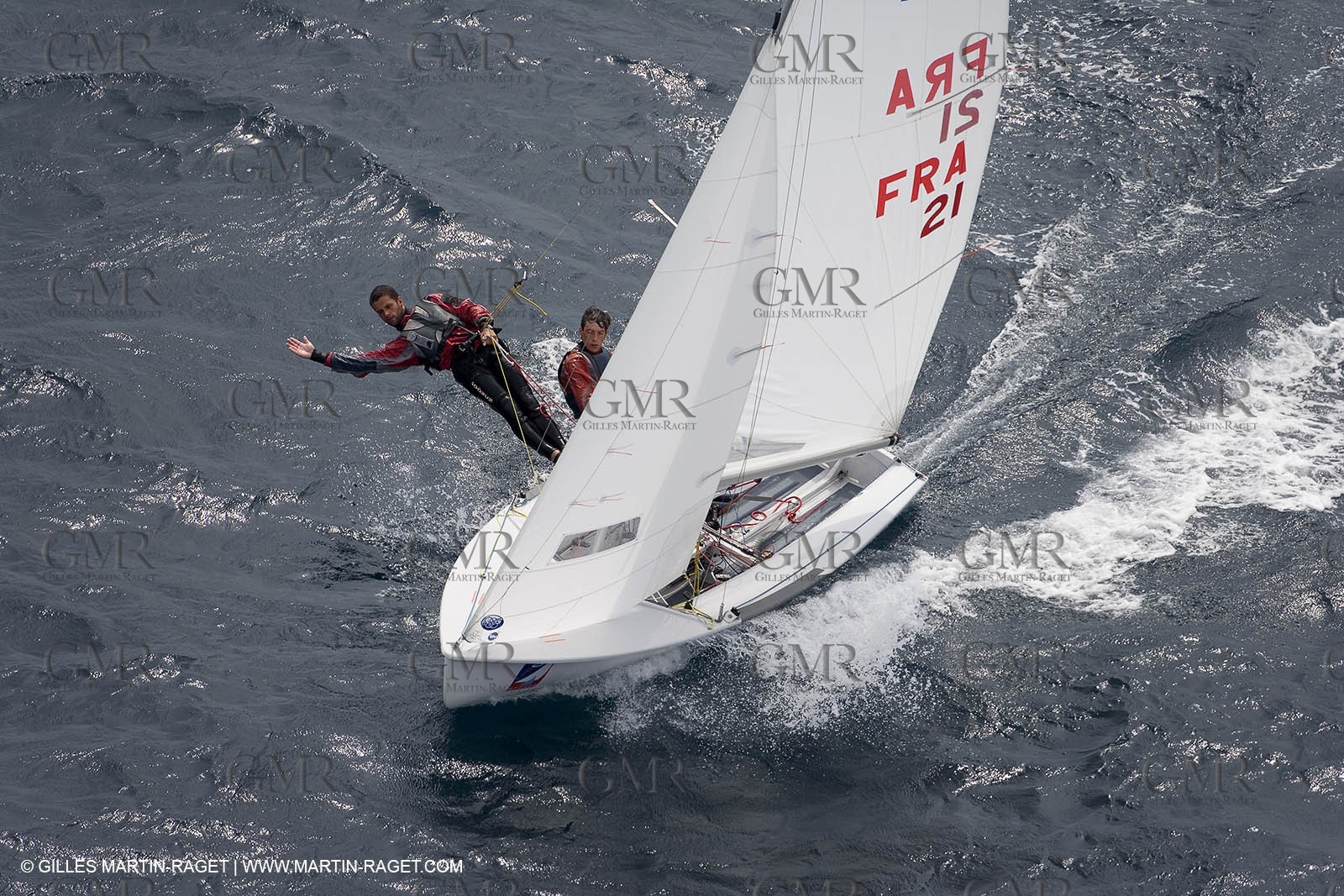 26 04 2007 - 2007 Semaine Olympique Française - Hyères (South of France) - Day 5 - Team France - 470 Homme