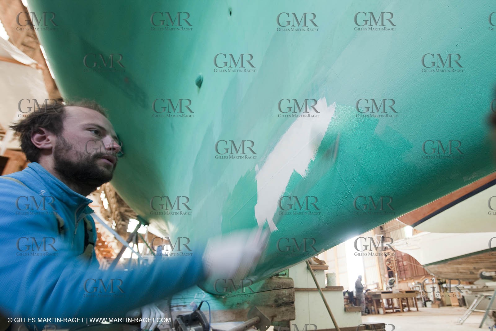 13 03 2010 - La Ciotat (FRA,13) - Mariska - finitions au Charpentiers Réunis