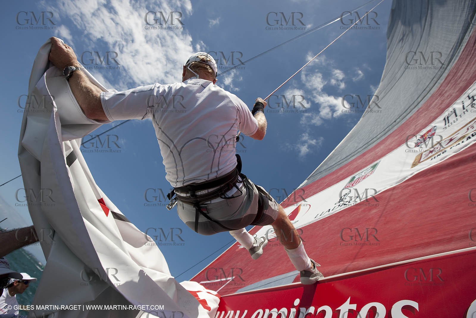29 01 2009 - Auckland (NZL) -  Louis Vuitton Pacific Series - BMW ORACLE Racing - Training