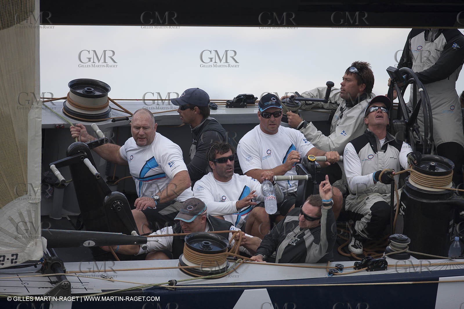 04 08 2010 - Cowes (UK, IOW) - The 1851 Cup -  BMW ORACLE Racing - Day 2.