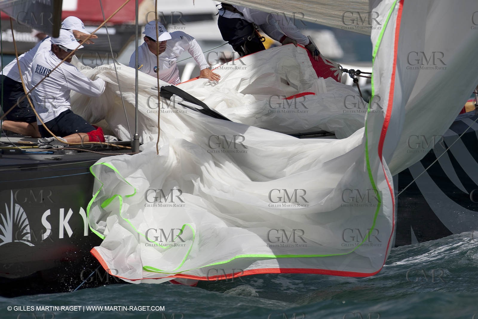 01 02 2009 - Auckland (NZL) - Louis Vuitton Pacific Series - Racing Day 3 - Round Robin 1