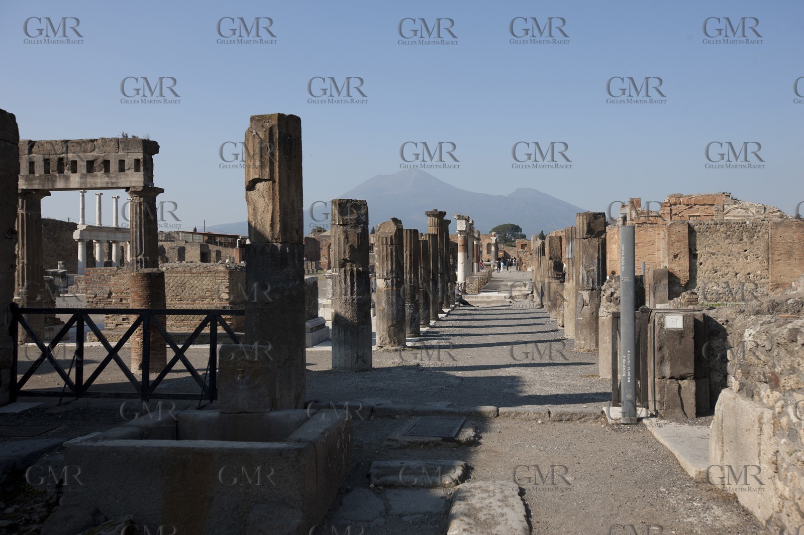 24 02 2012 - Naples (ITA) - 34th America's Cup - America's Cup World Series Naples 2012 - Naples Preview - Pompei roman ruins