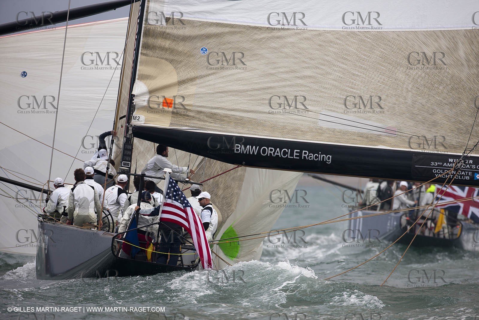 06 08 2010 - Cowes (UK, IOW) - The 1851 Cup -  BMW ORACLE Racing - Day 4.