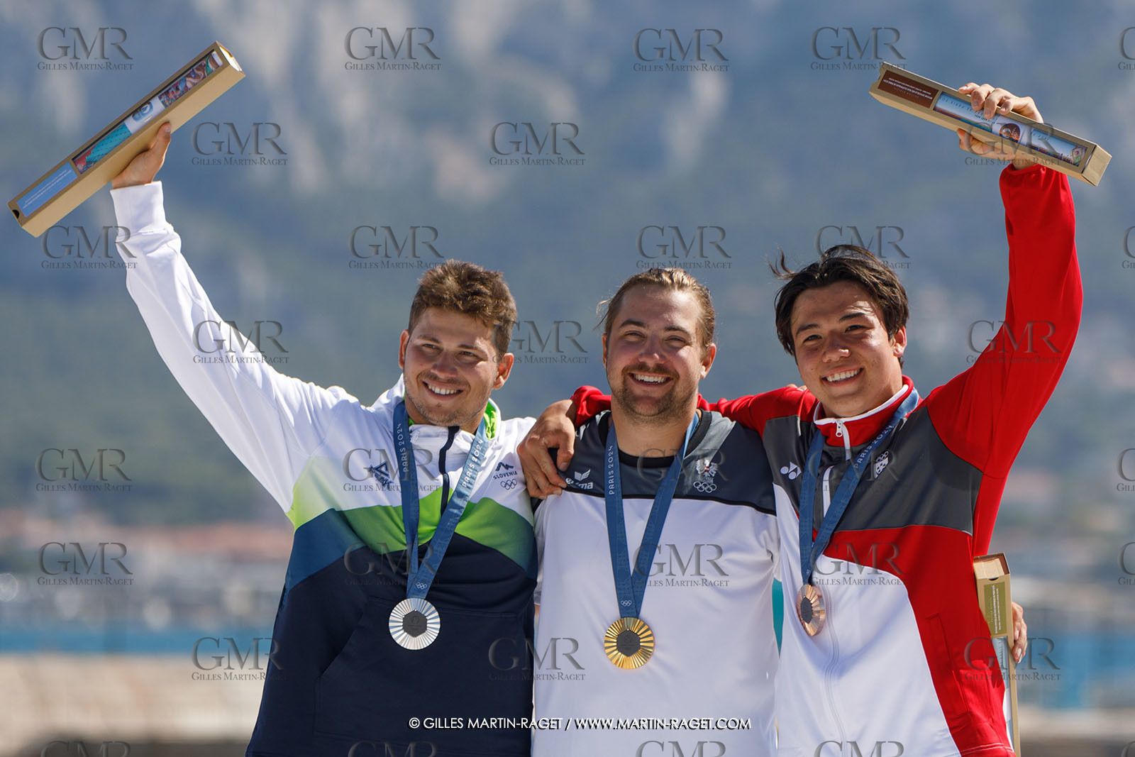 09 08 2024, Marseille (FRA), Paris 2024 Olympic Games, Sailing, Race Day 12