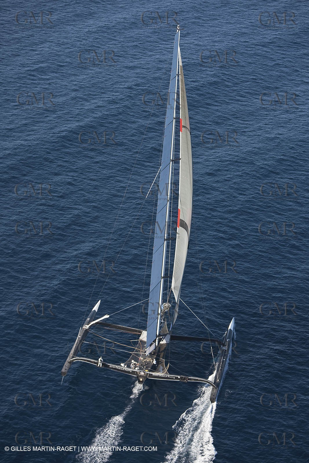 18 11 2009 - San Diego (USA, CA) - 33rd America's Cup - BMW ORACLE Racing - Wing trials, Day 5
