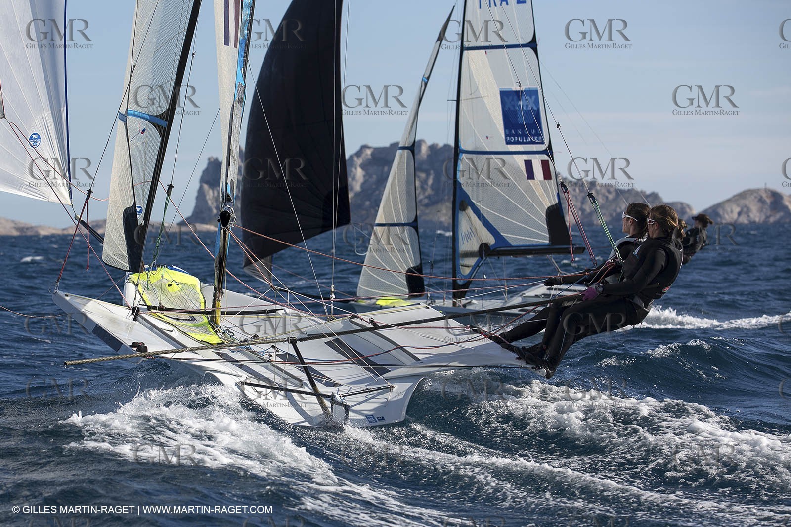 21 03 2013 - Marseille (FRA,13) - Essai du 49er FX