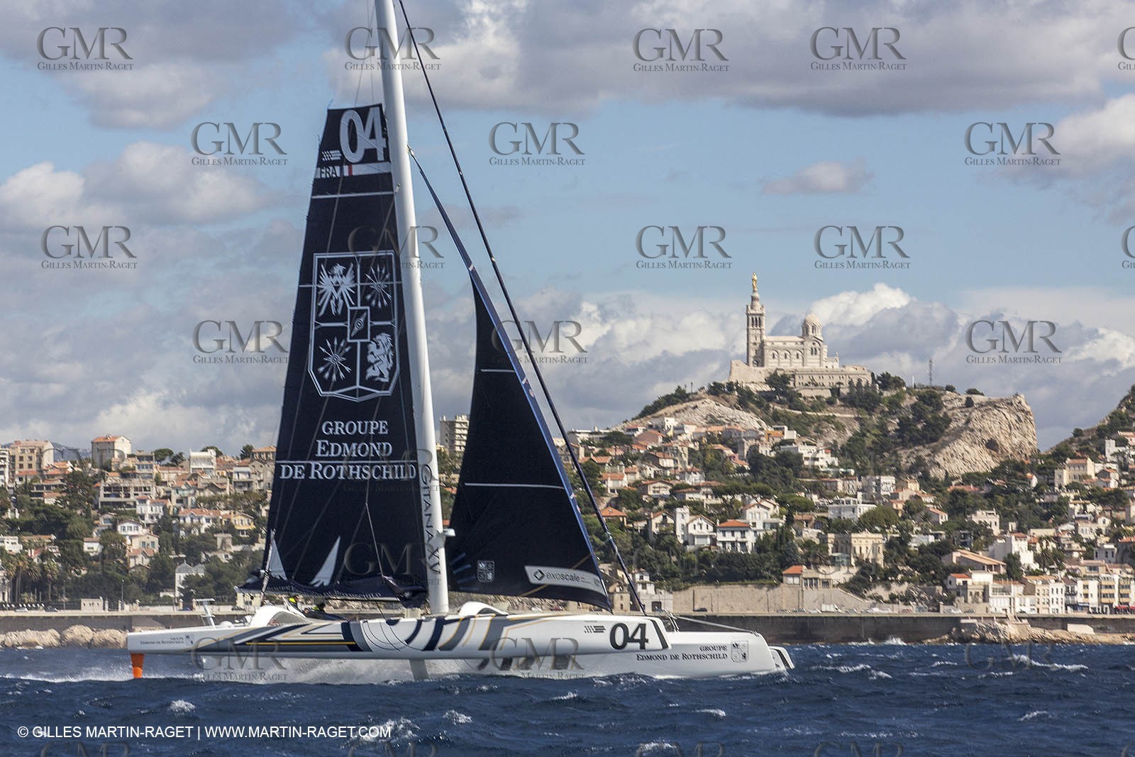 24 09 2012 - Marseille (FRA,13) - Match race France 2012 - Arrivée des MOD 70 du  Tour de l'Europe