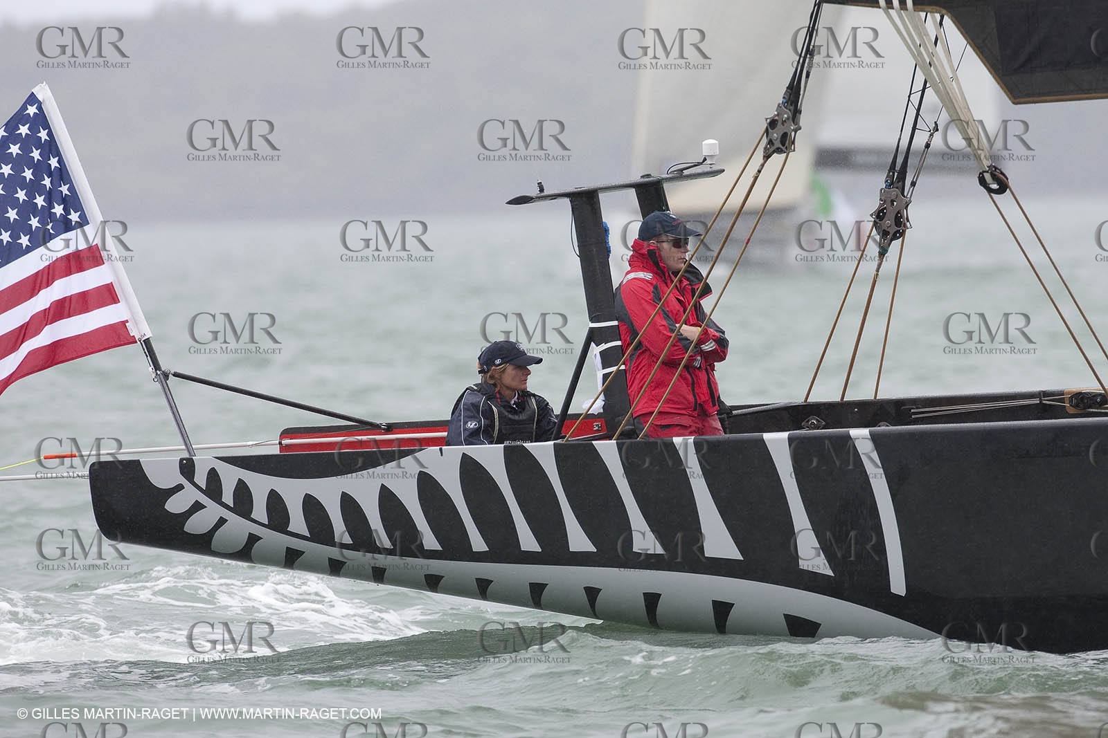 10 02 2009 - Auckland (NZL) -  Louis Vuitton Pacific Series -  Racing Day 10 - Round Robin 2