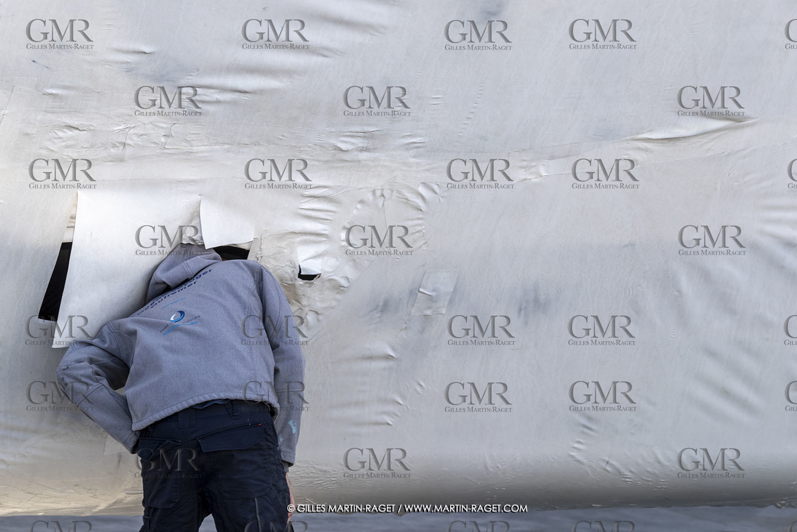 15 02 2022, La Grande Motte (FRA), Gunboat 80  1 hulls delivery