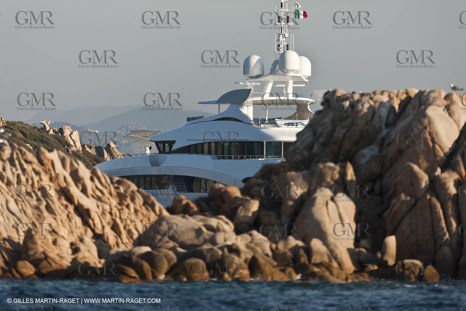 18 08 2011 - La Maddalena (ITA, Sardinia) - Motor yacht Inception
