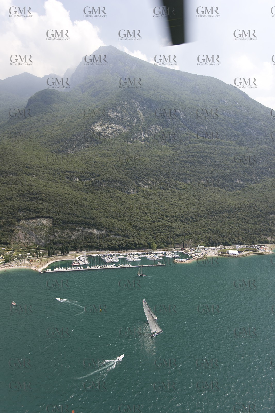 09 07 2008 - Malcesine (ITA, Lake Garda) - RC 44 World Championsship - Malcesine SLAM Cup 08 - Day 2