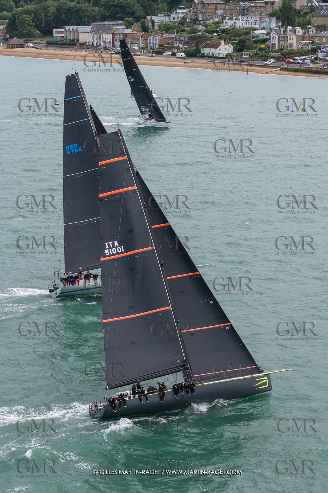 22 07 2025, Cowes (UK, IOW), Admiral's Cup 2025, Inshore Races 1 & 2,