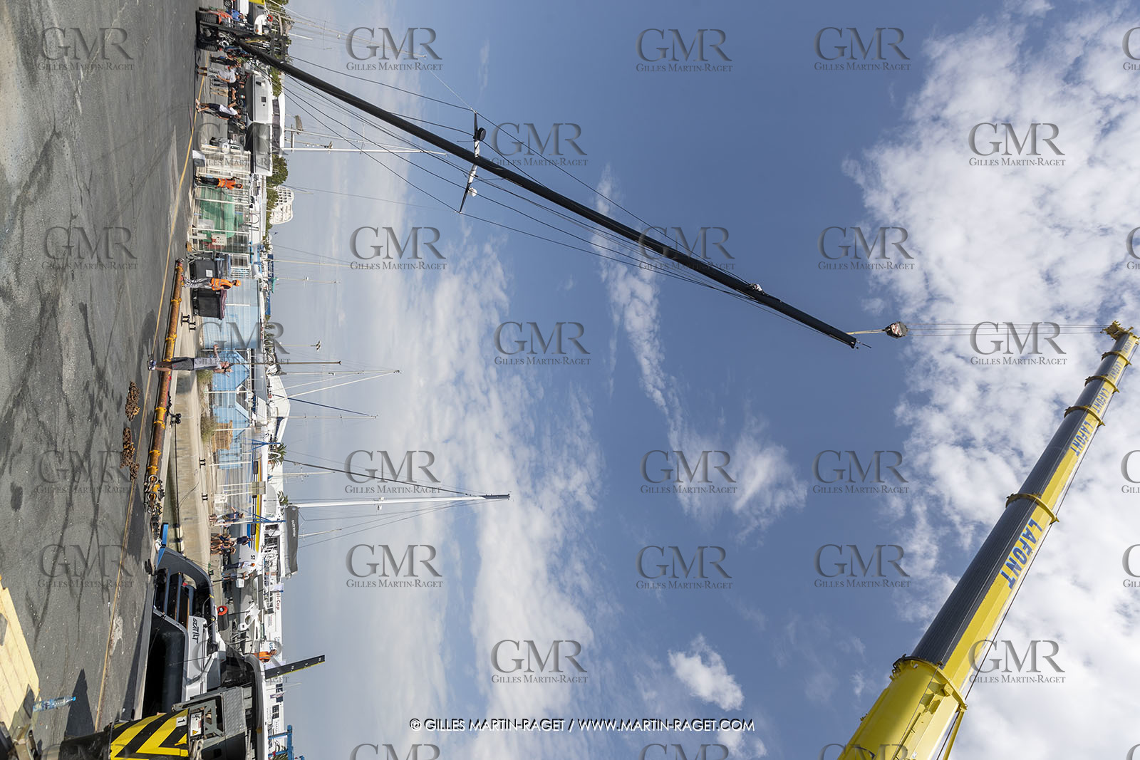22 07 2020, La Grande Motte (FRA), Gunboat, Gunboat 68 SeaTilt launch
