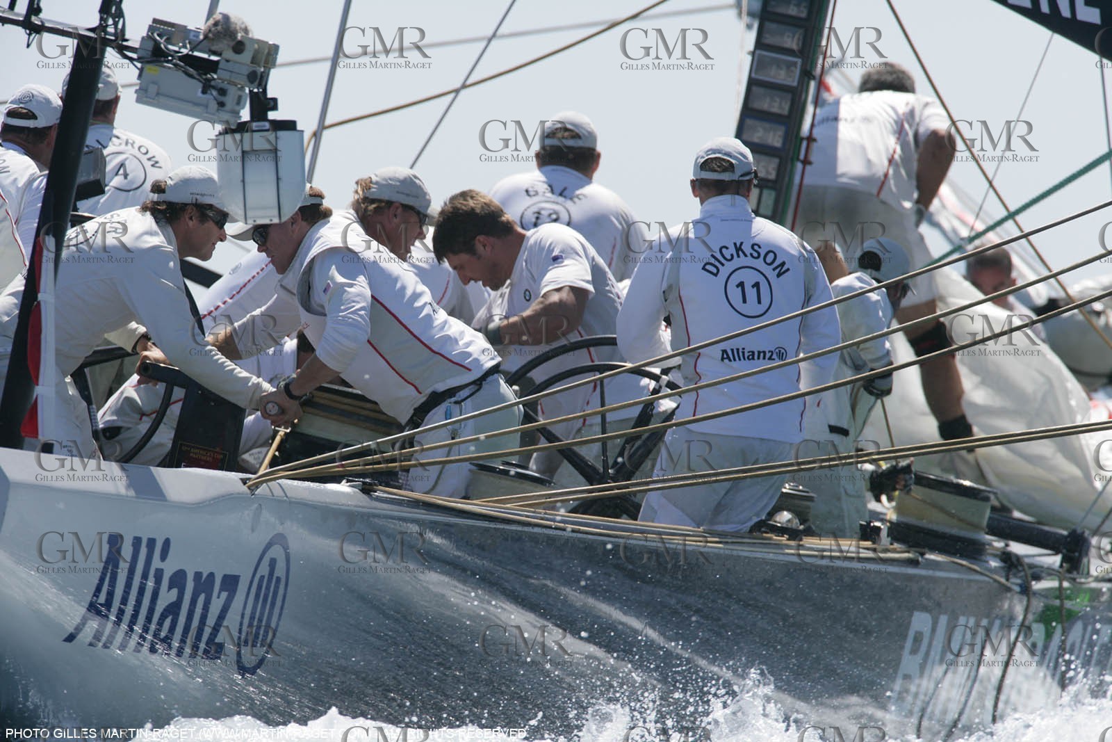 8 05 2007-Valencia (Spain)- 32nd America's Cup - Louis Vuitton Cup - RR2 - Day 10 - BMW ORACLE Racing