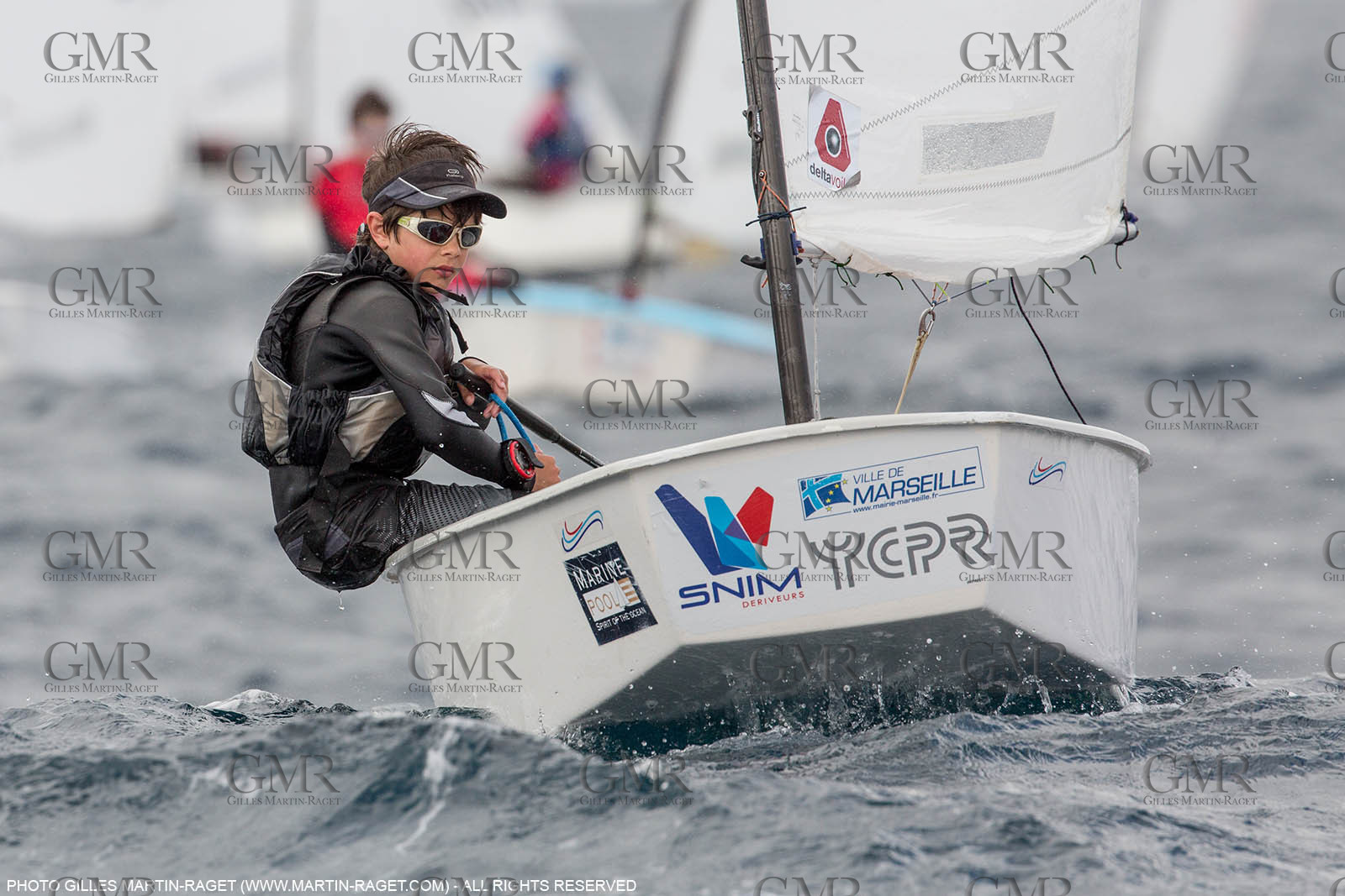 15 04 2016, Marseille (FRA,13), SNIM Dériveurs, Coupe Internationale de Printemps Optimist, Final Day