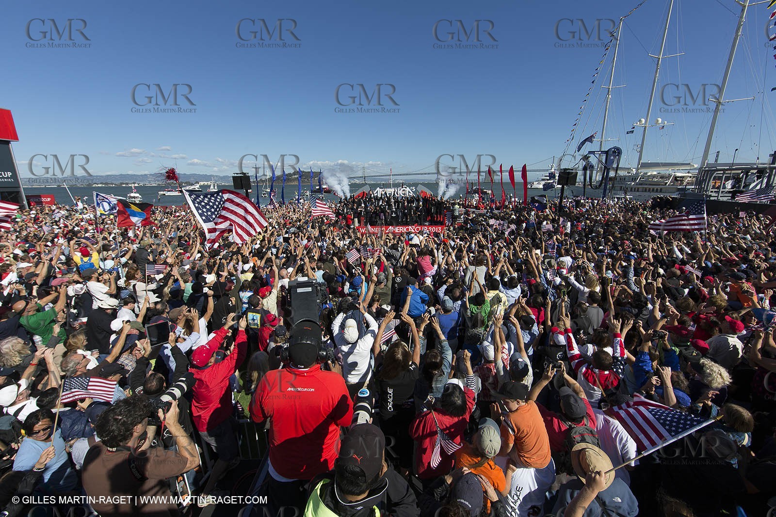 25 09 2013 - San Francisco (USA,CA) - 34th America's Cup - Final Match - Racing Day 15.