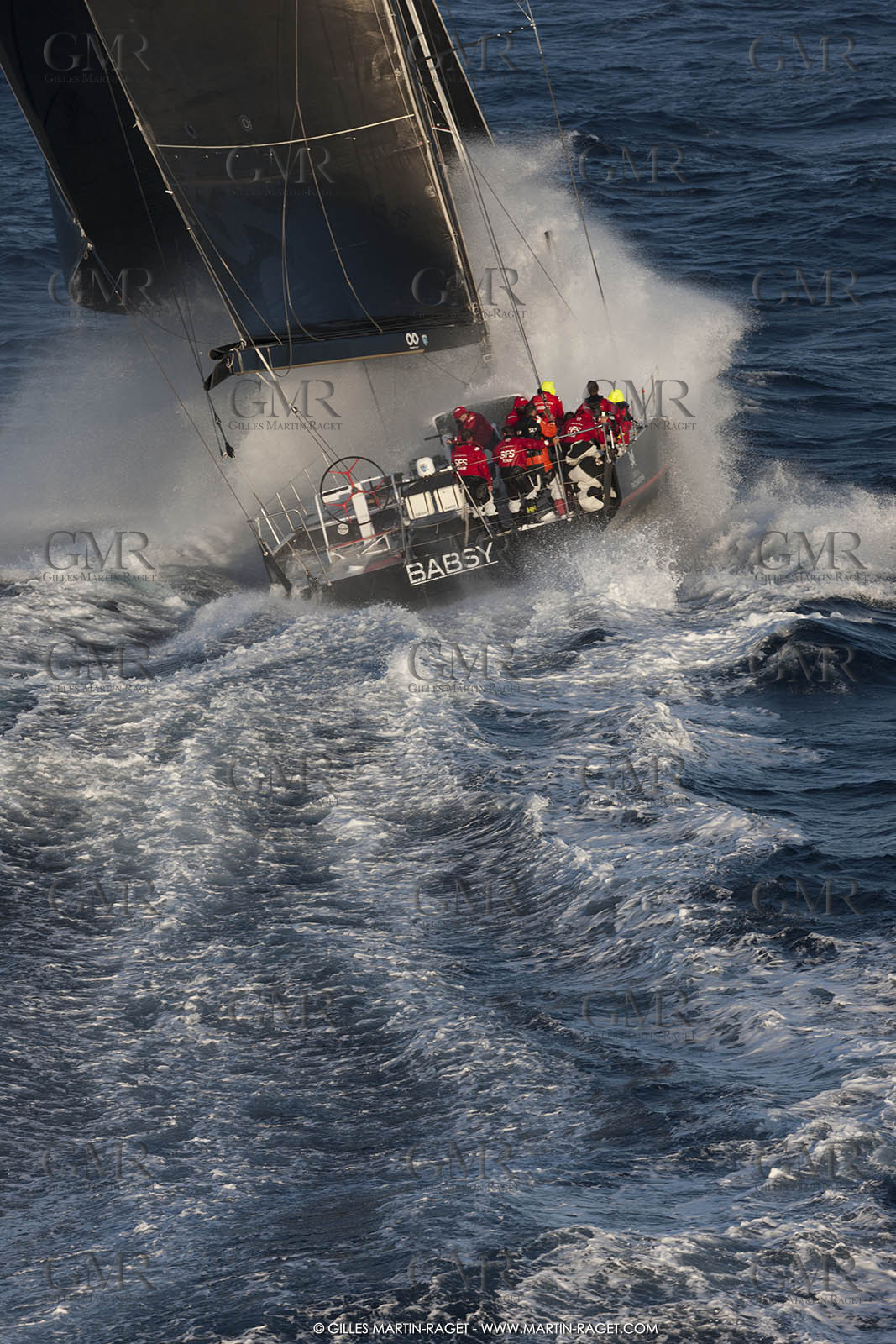 09 10 2017, Calvi (FRA,20), VOR 70 Babsy, Tentative de record autour de la Corse à la voile, skipper Franck Cammas