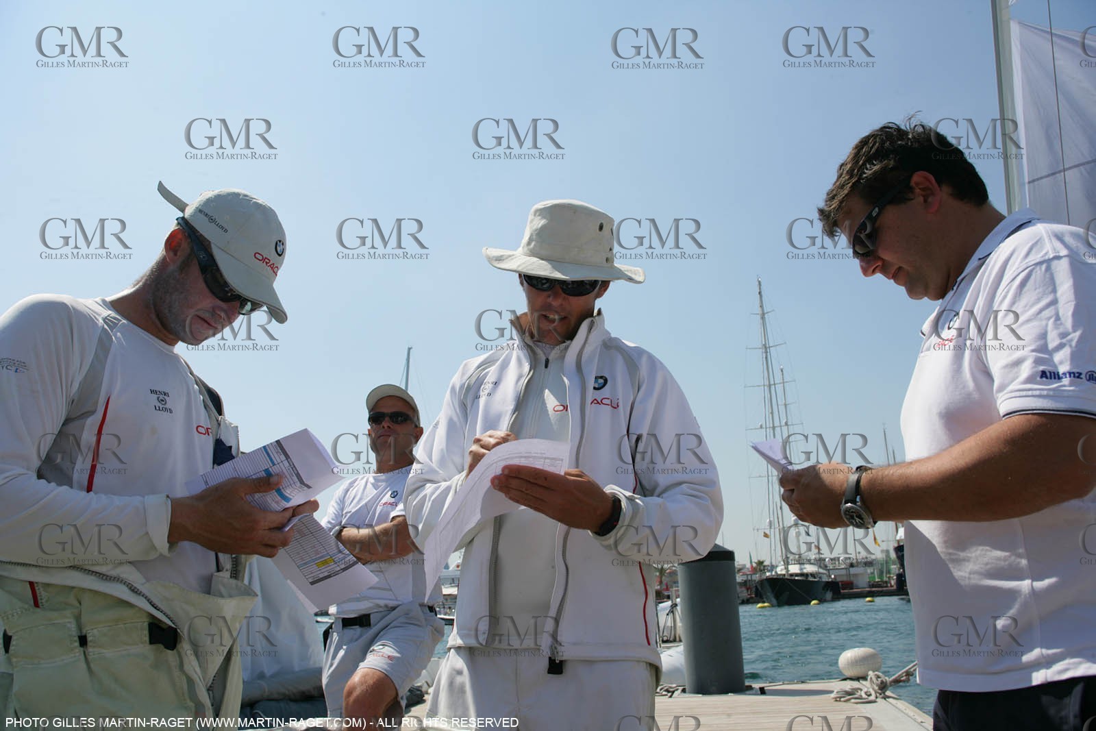 5 05 2007-Valencia (Spain)- 32nd America's Cup - Louis Vuitton Cup - RR2 - Day 7 - BMW ORACLE Racing