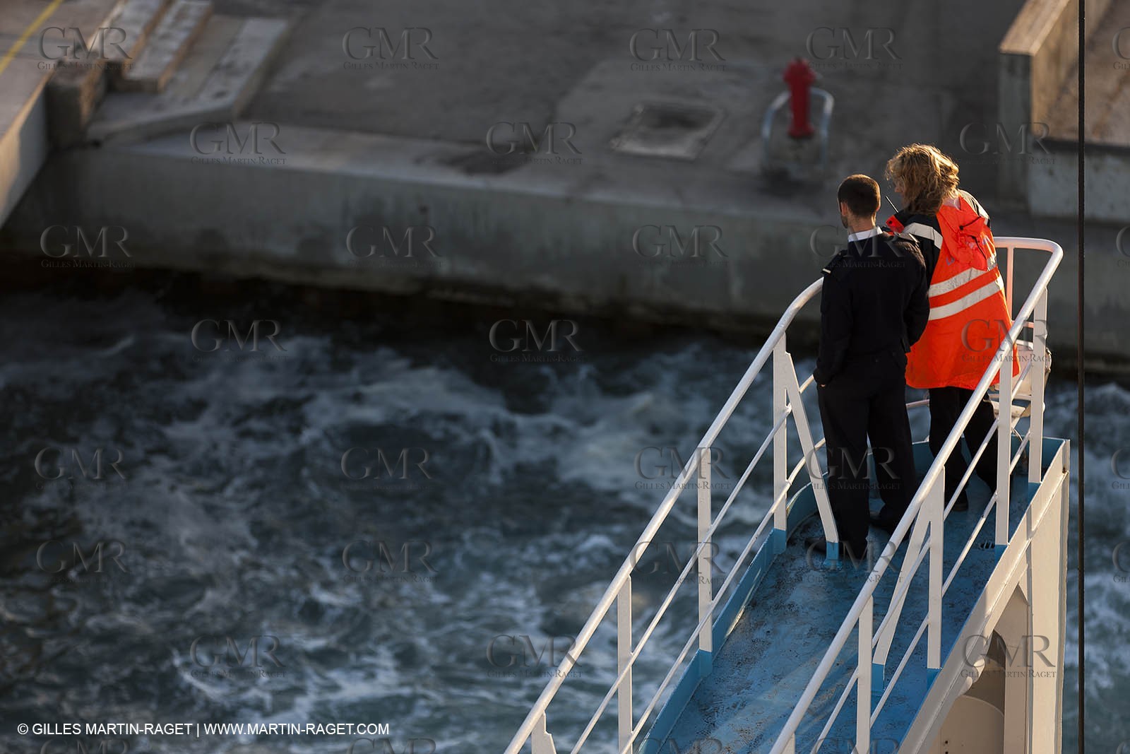 16 02 2012 - Propriano (FRA, Corse) -  La Méridionale shipping company- Piana at Propriano