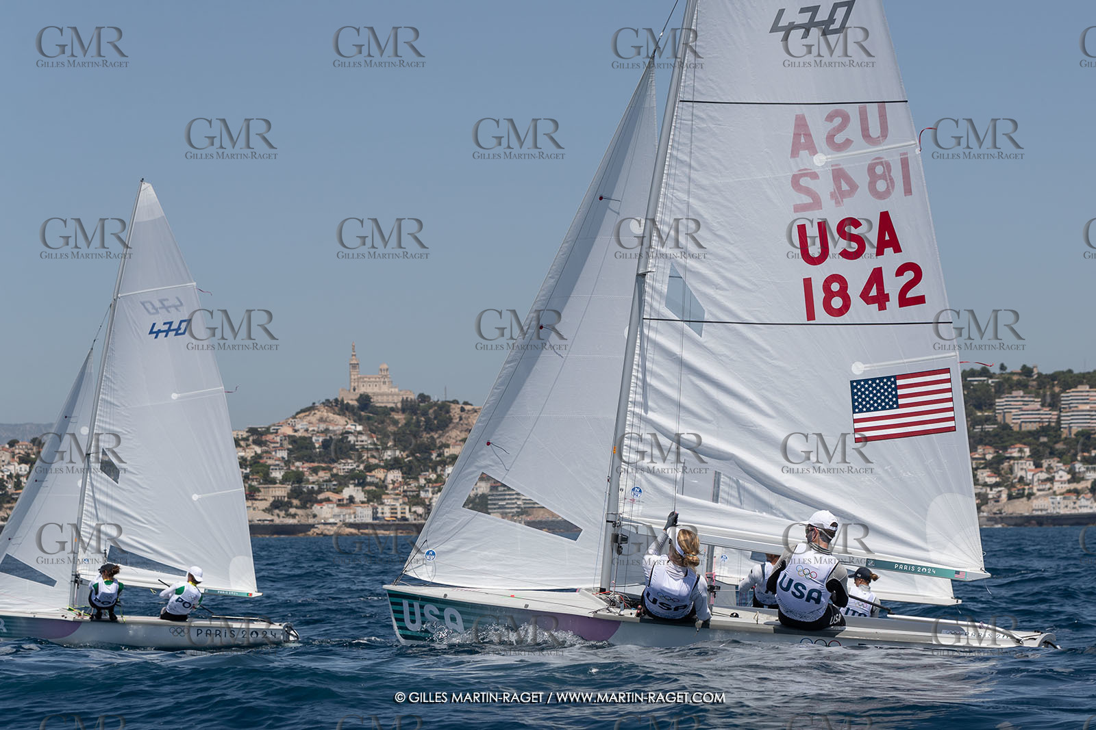 23 07 2024, Marseille (FRA), Paris 2024 Olympic Games, Sailing, Free trainings