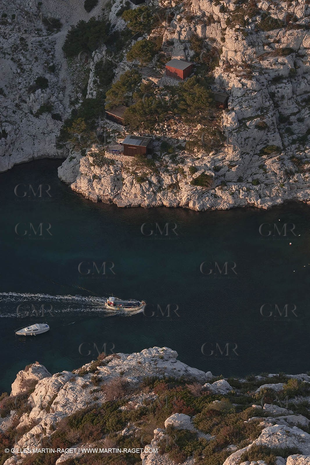 Décembre 2009 - Marseille (FRA) - Les Calanques - Morgiou vue depuis le Belvédère de Sugiton