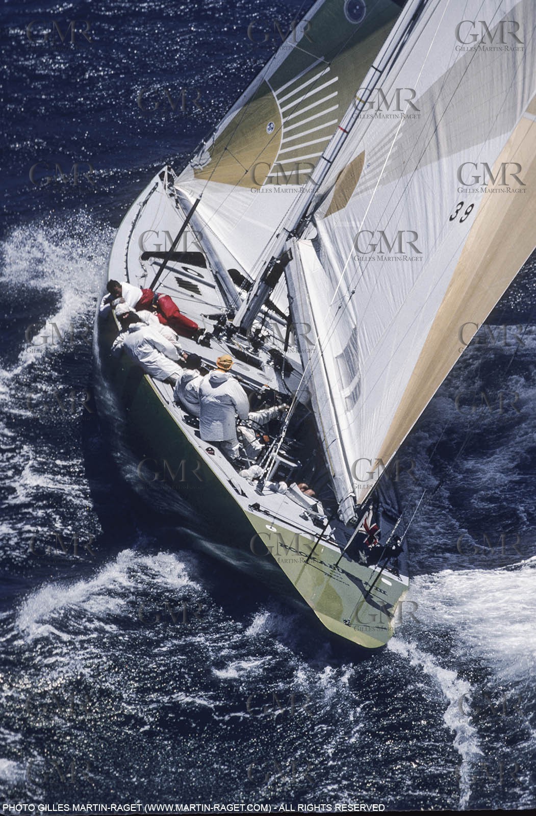 Sailing, Yacht Racing, 26th America's Cup Fremantle 1987, Kookaburra