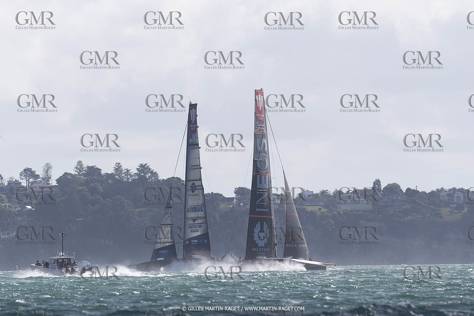 11 01 2021, Auckland (NZL), 36th America's Cup, Practice Racing