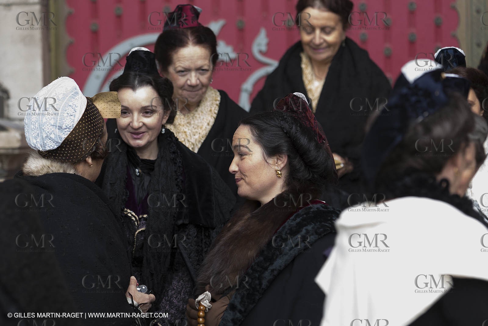 13 01 2012 - Marseille (FRA,13), Opening week-end for MP 2013, European capital of Culture, Traditional costumes from Provence