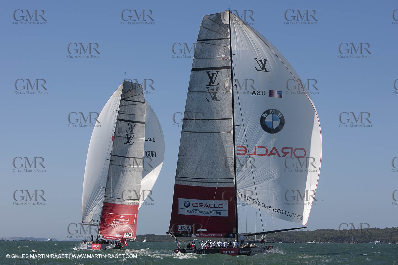 08 02 2009 - Auckland (NZL) -  Louis Vuitton Pacific Series -  Racing Day 8 - Round Robin 2