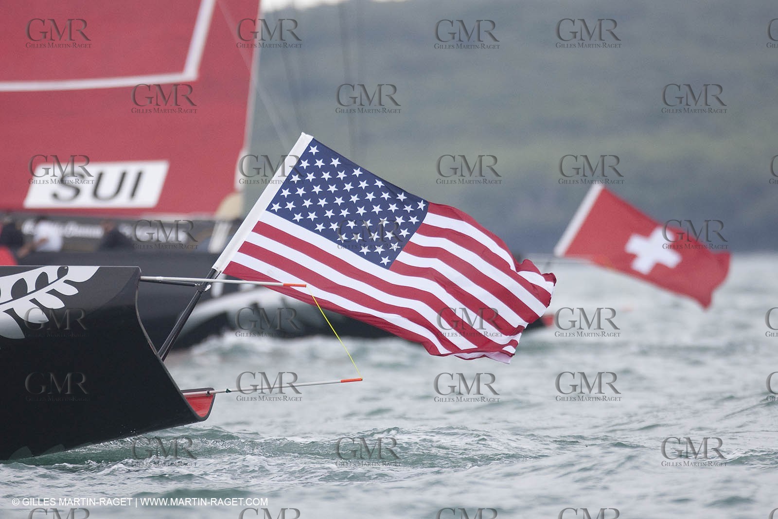 11 02 2009 - Auckland (NZL) -  Louis Vuitton Pacific Series -  Racing Day 11 - sail off