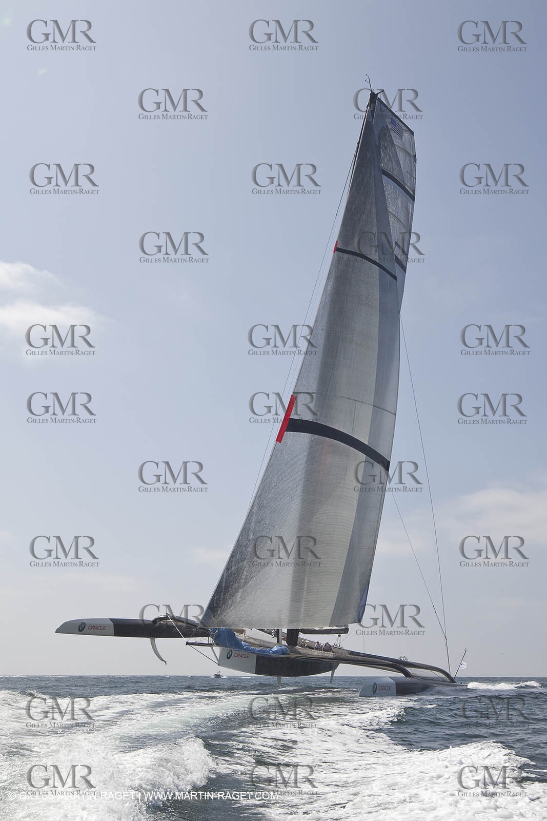 17 08 2009 - San Diego (USA,CA) - 33rd America's Cup - BMW ORACLE Racing - 90 ft Trimaran testings